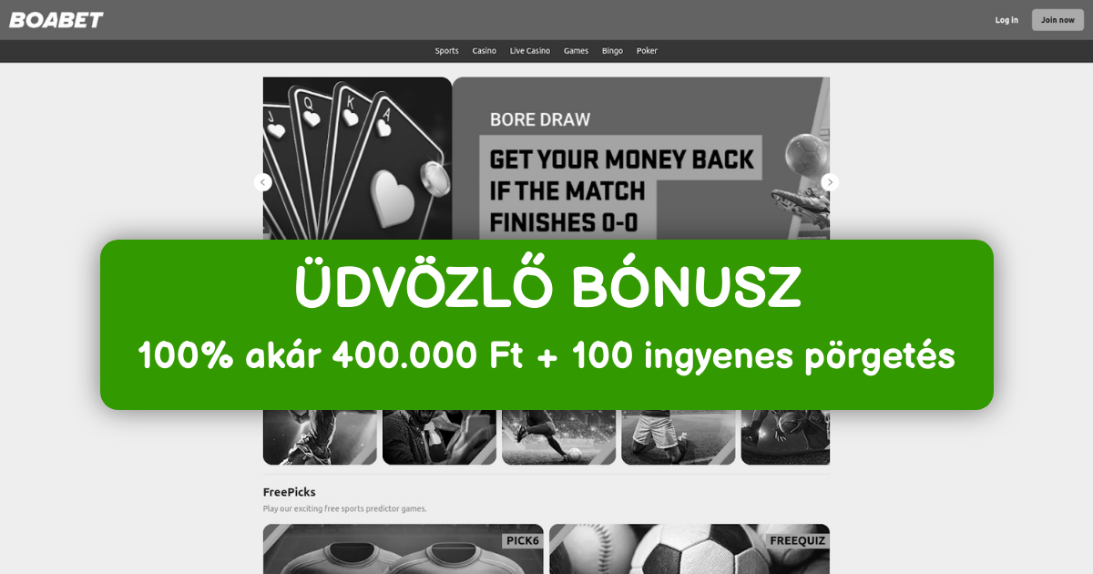 BoaBet Casino Magyarország